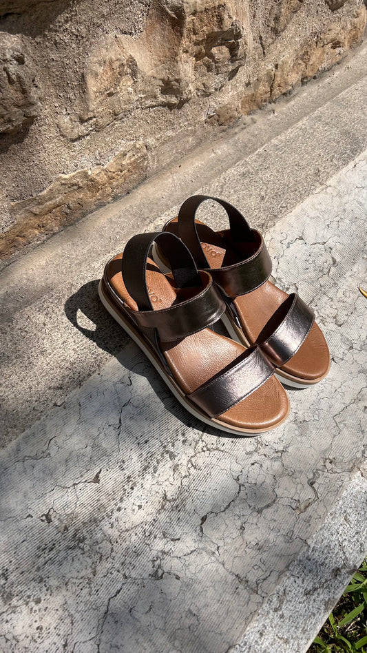 Inuovo Sandalo Metallic Ash