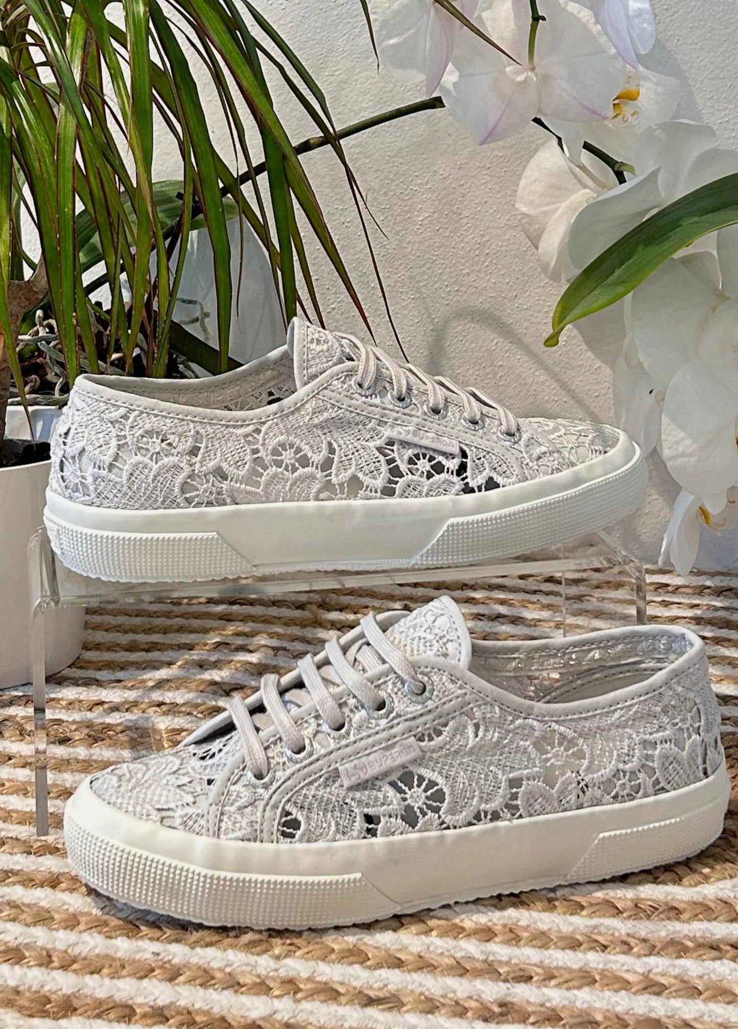Superga Macrame Grey