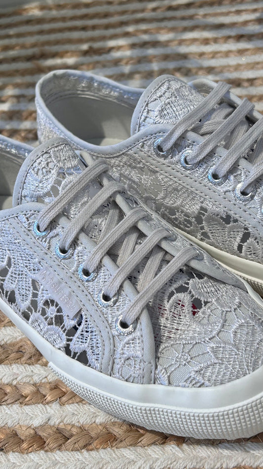 Superga Macrame Grey