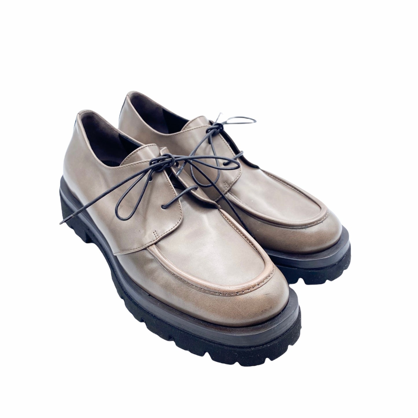 Laura Bellariva Abraded Moccasin Taupe 7104