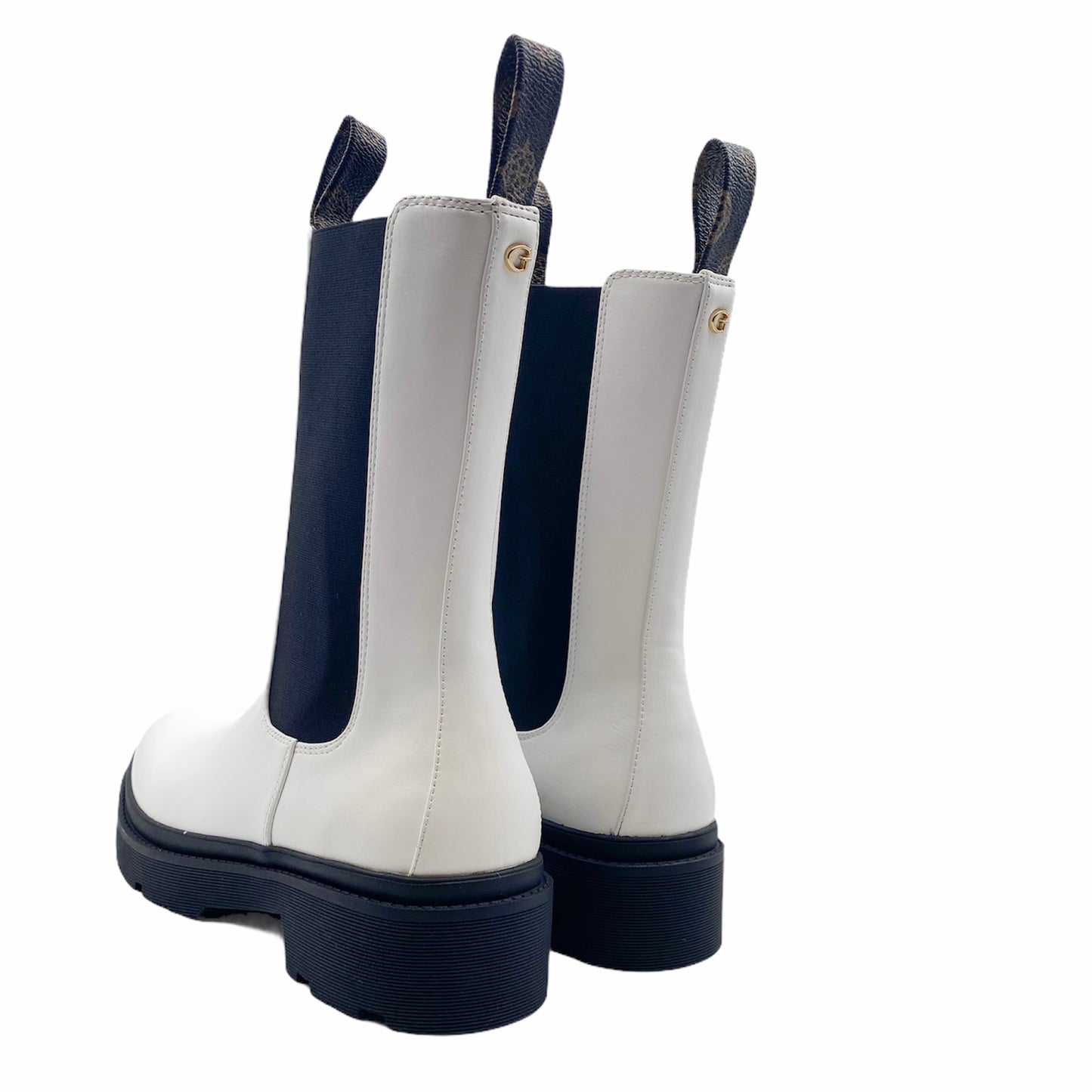 Guess White Ankle Boot FL7LORELE10