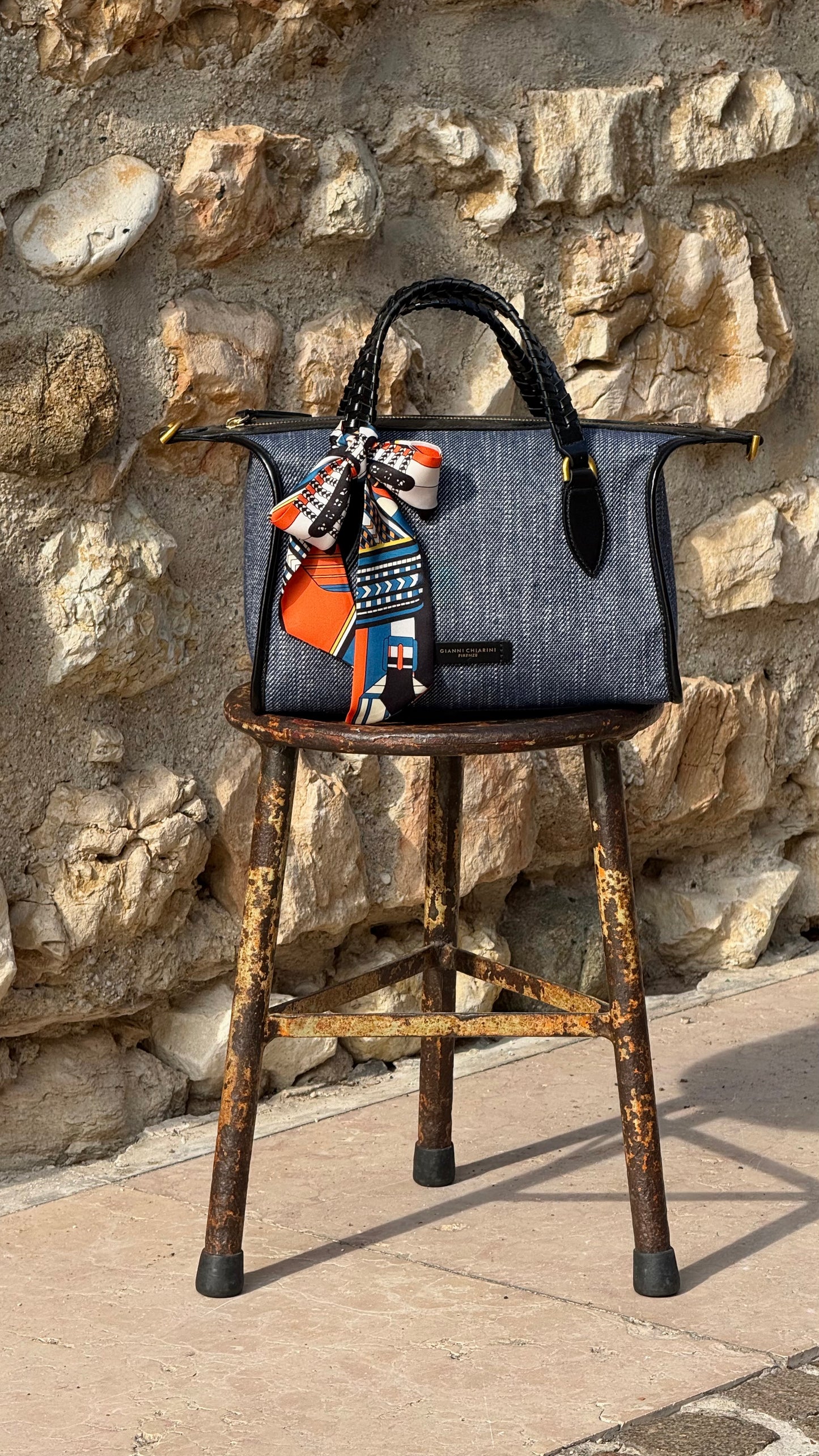 GIANNI CHIARINI ROXY NAVY