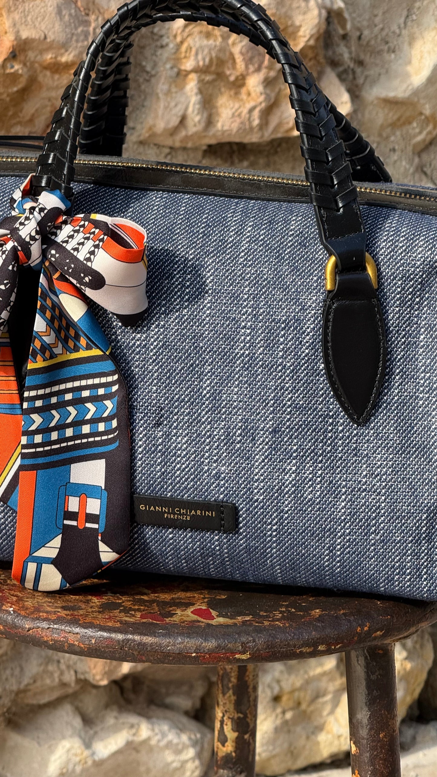 GIANNI CHIARINI ROXY NAVY