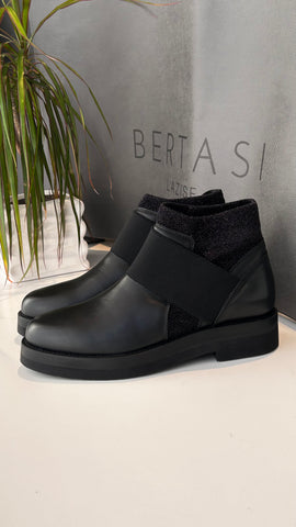Nicola Barbato Black/Night Ankle Boot 606BARB